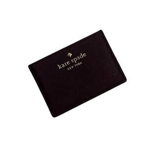 Kate Spade Brown Leather Card Holder